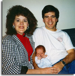 Kathleen, Steve, and Blaise - 1993